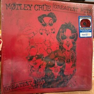 Motley Crue limited edition vinyl
